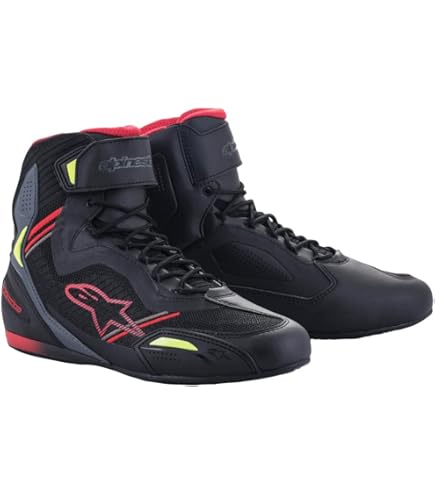 alpinestars バイク用靴 93 ブラックレーサーレプリカ.27.5cm alpinestars バイク用靴 93 ブラックレーサーレプリカ.27.5cm
